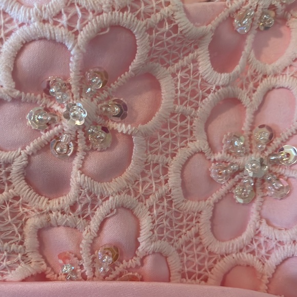 PINK TODDLER DRESS with Bead and Sequin details! - Size 2T/3T - Picture 10 of 12